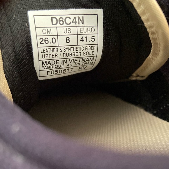 Onitsuka Tiger By ASICS Alvarado Sneakers Suede Mesh Tan Blue Unisex M 8 / W 9.5 - Picture 7 of 17